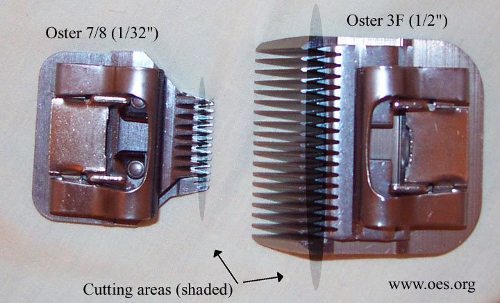 oster cutting blades