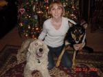 Tommy ,Rusty and me on Christmas.JPG